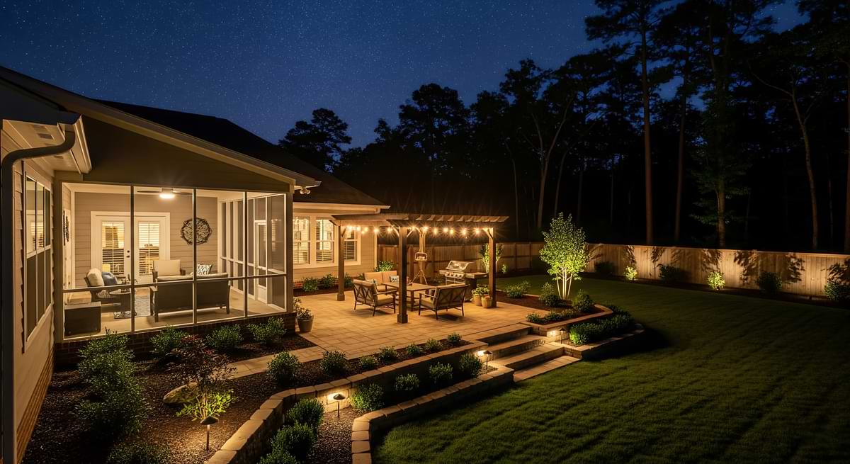 Brilliant Illumination: Inspiring Permanent Outdoor Lighting Designs for Modern Homes